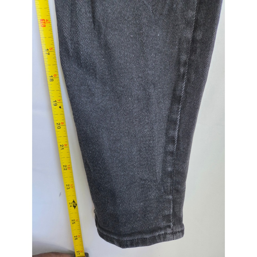 Zara Mens Skinny Fit Jeans Faded Black Denim - Picture 5 of 7